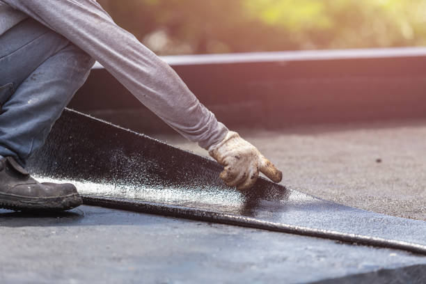 Professional Exterior Waterproofing technician working in Beaverdam, OH
